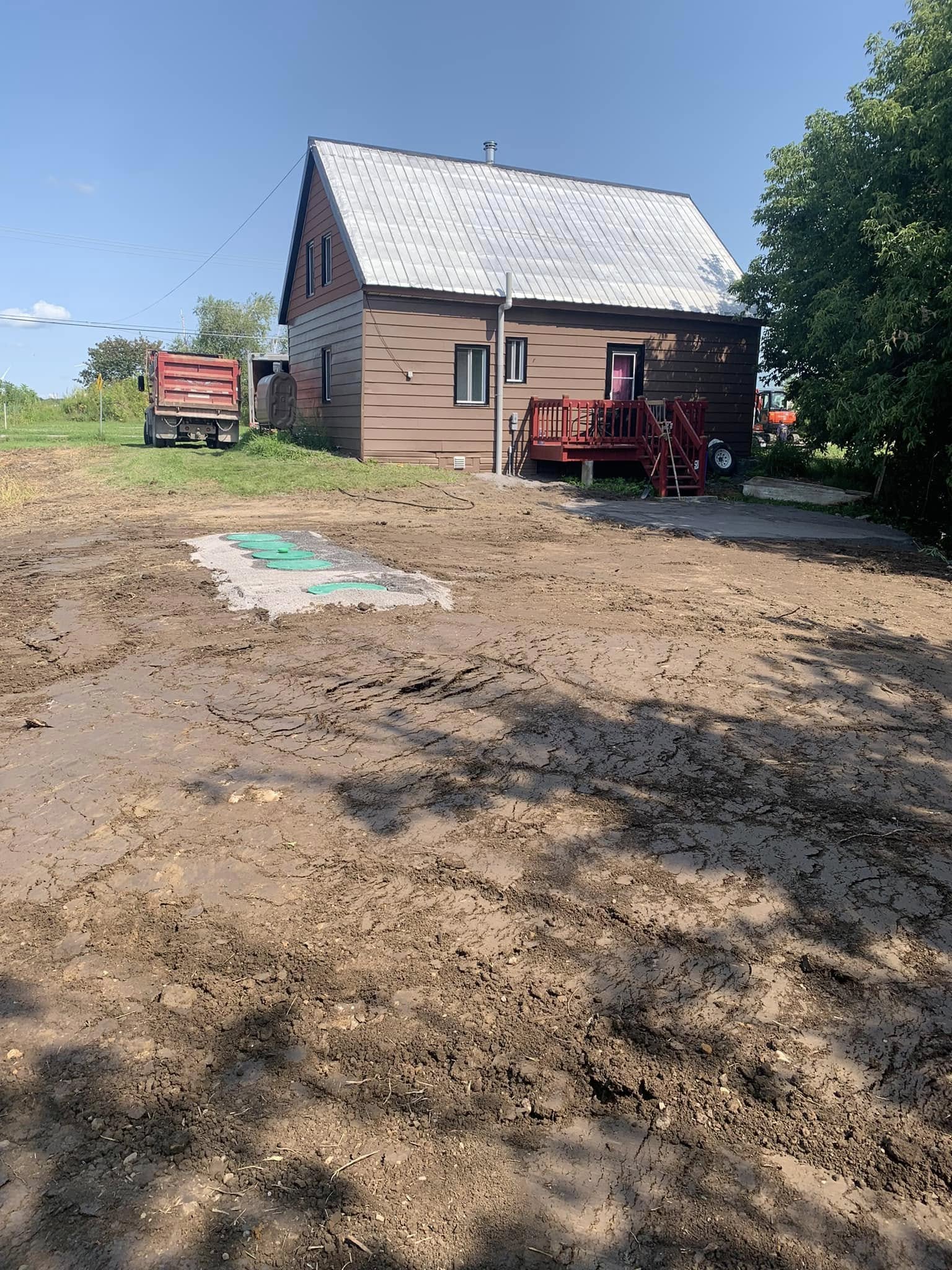 Chantier excavation — Les Entreprises Henri Riendeau